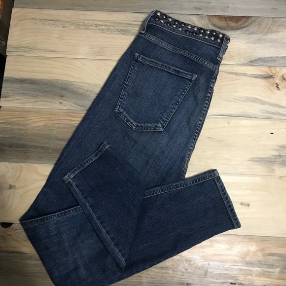 Agolde Studded Waist High Rise Skinny Jean Size 28 - Picture 4 of 10